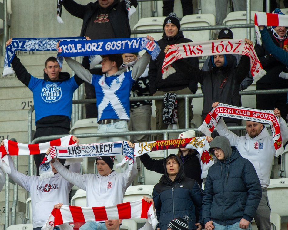 Kibice na meczu ŁKS Łódź kontra Bruk-Bet Termalica Nieciecza. Byłeś? Odszukaj się w galerii
