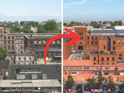 Manufaktura przed i po rewitalizacji