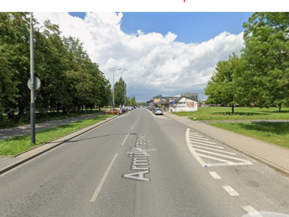 Łódź. Ulica Armii Krajowej