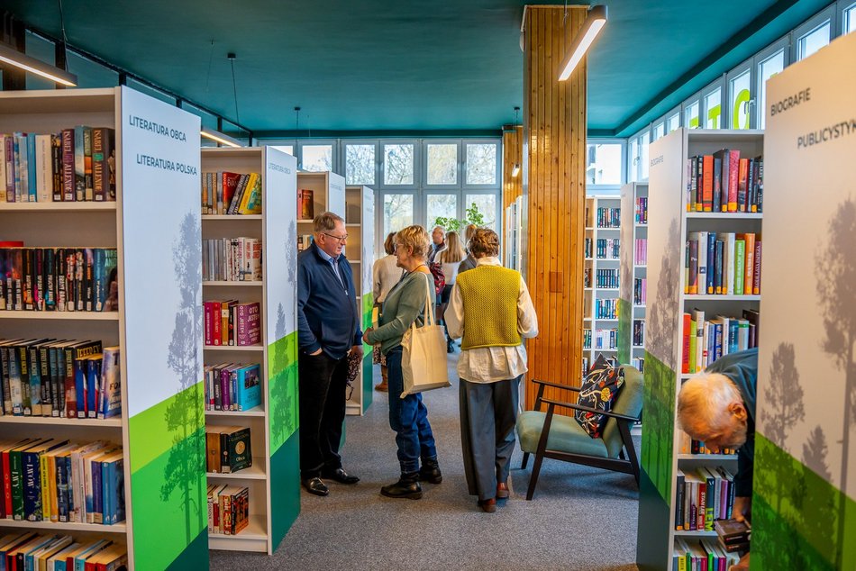 Łódź. Zobacz nowe oblicze Biblioteki LAS przy parku Julianowskim w Łodzi