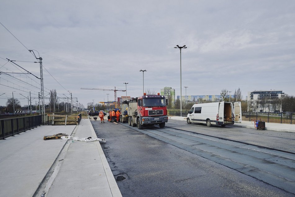 Łódź. Remont wiaduktu na ul. Maratońskiej w Łodzi