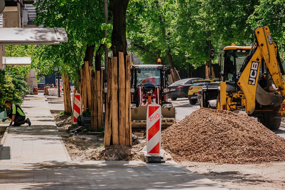 Łódź. Remont Nowej w Łodzi postępuje. Efekty prac drogowców coraz bardziej widoczne
