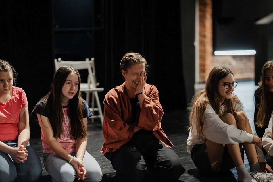 Warsztaty teatralne w Teatrze Pinokio w Łodzi dla przyszłych studentów