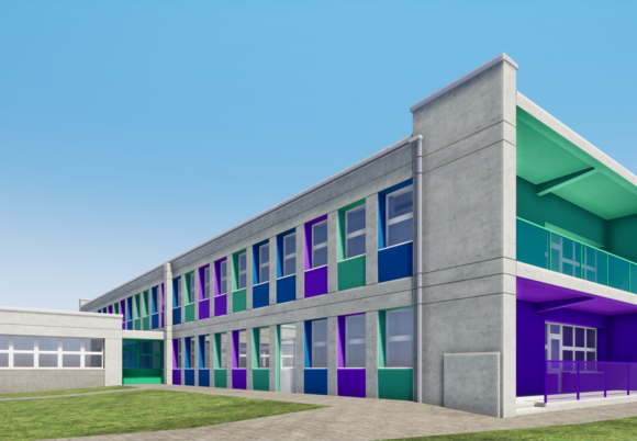 Łódź. Nowy żłobek przy ul. Wioślarskiej w Łodzi - wizualizacja