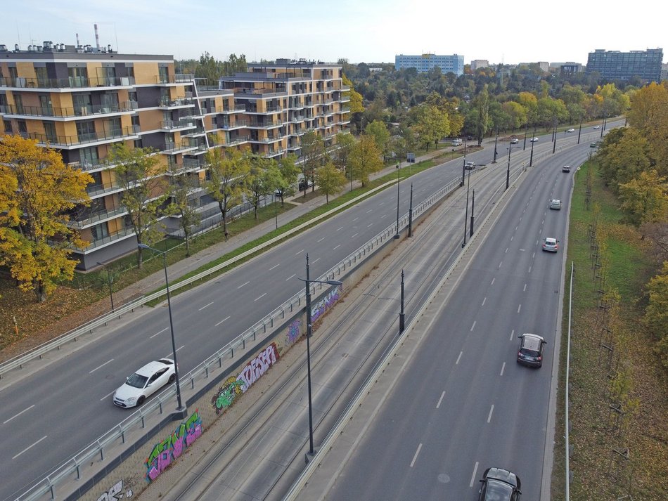 Remont Śmigłego-Rydza. Trwa układanie szyn tramwajowych