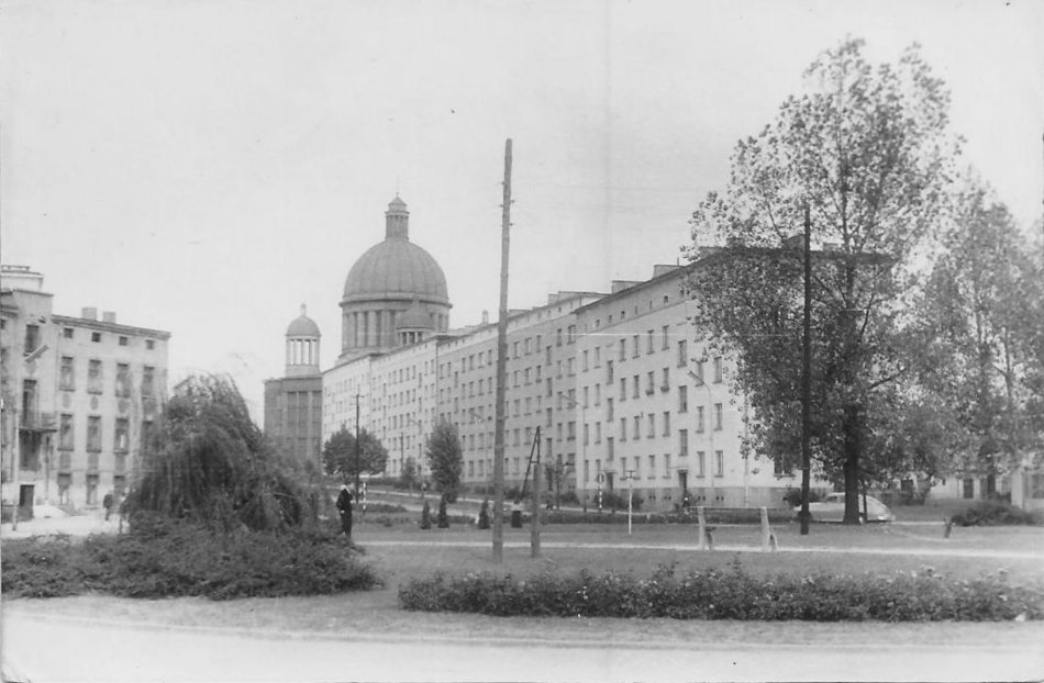 ul. Uniwersytecka - lata 1960-1965