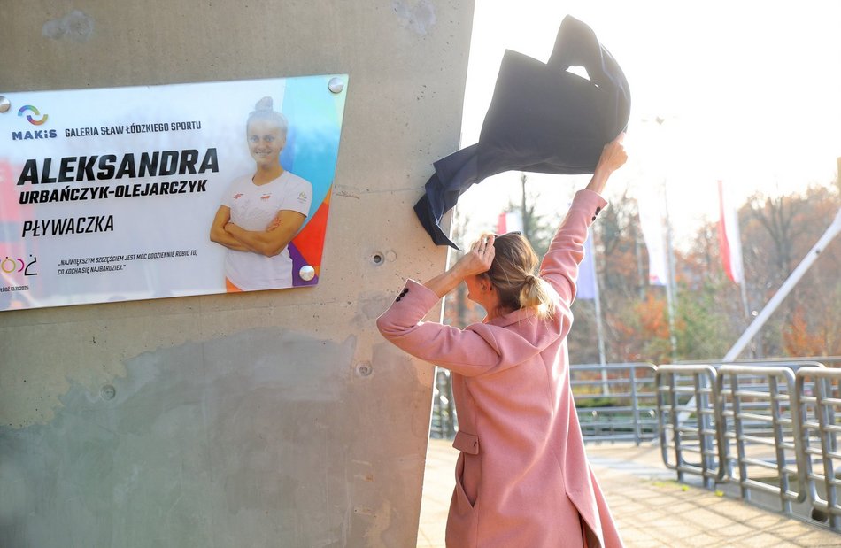 Aleksandra Urbańczyk-Olejarczyk uhonorowana! Nowa gwiazda w Galerii Sław Łódzkiego Sportu