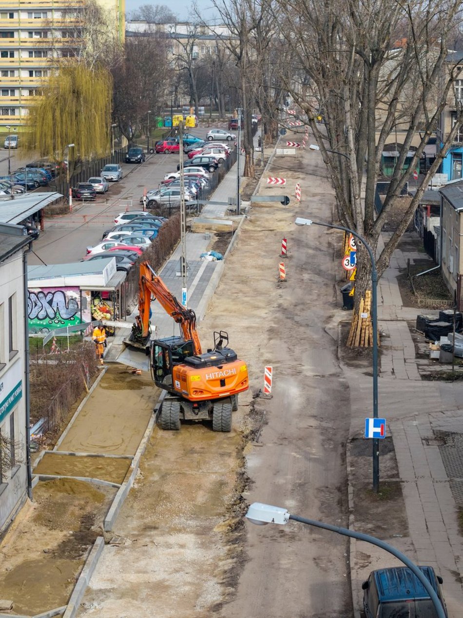 Łódź. Remont Tuszyńskiej. Zmiany widać gołym okiem