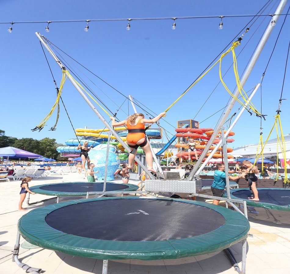 Wyskocz na trampoliny w Aquaparku Fala w Łodzi!