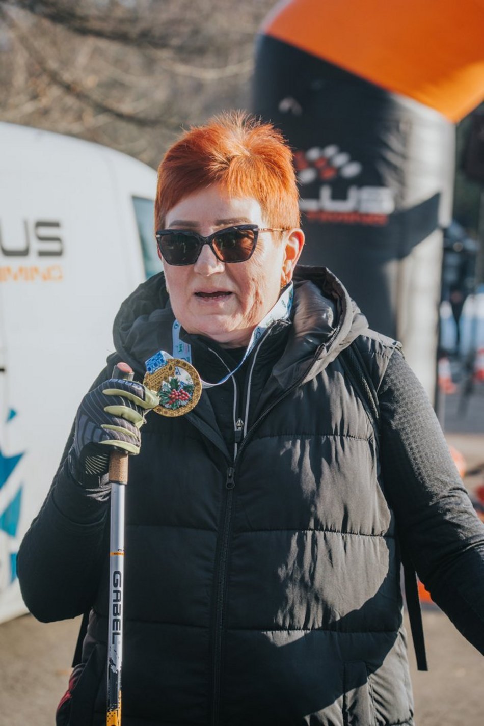 Botaniczna Piątka w Ogrodzie Botanicznym w Łodzi. Galeria z mroźnego biegu