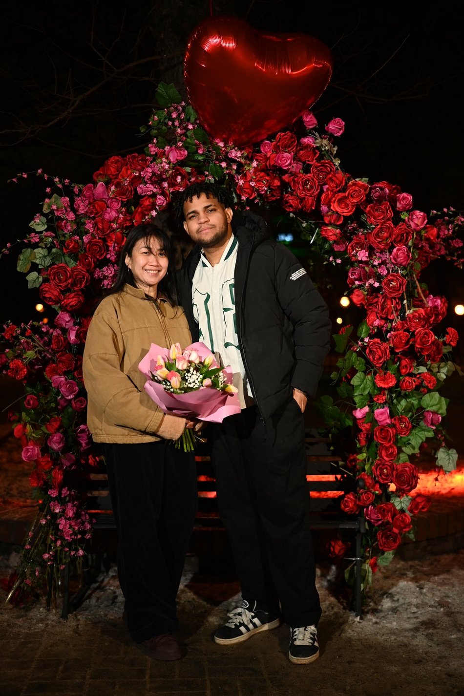 Łódź. Walentynki w Pasażu Rubinsteina w Łodzi. Aż czuć miłość w powietrzu!