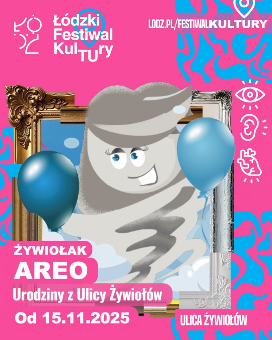 Łódź. Żywiołak Areo - Urodziny z Ulicy Żywiołów