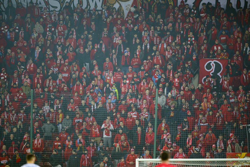 Widzew Łódź - Stal Mielec kibice