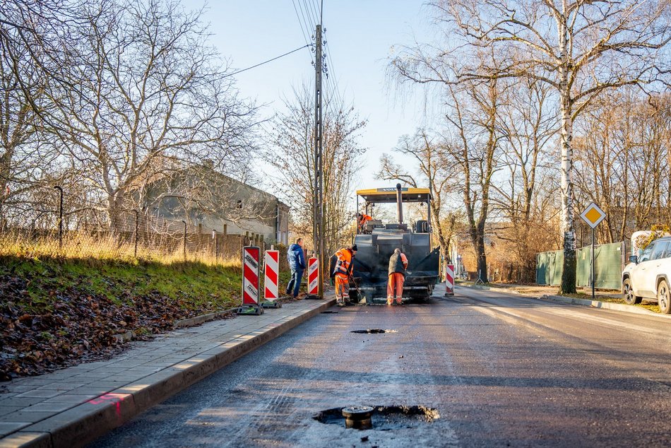 Remont Demokratycznej w Łodzi