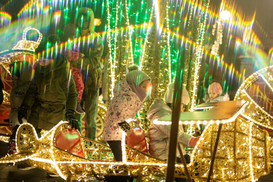 Iluminacje na Piotrkowskiej