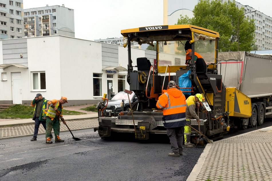 Łódź. Remont Bartoka w Łodzi
