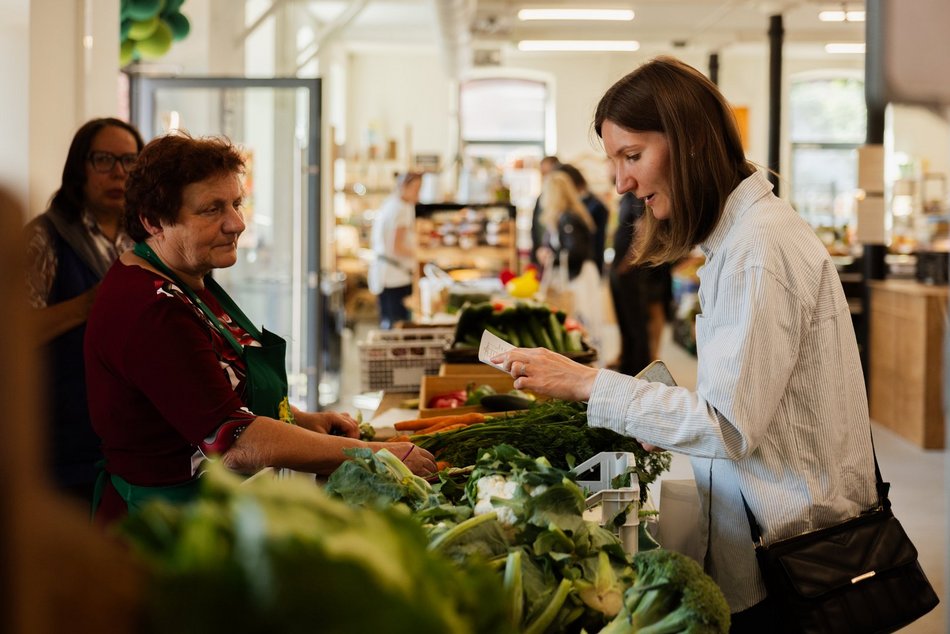 Łódź. Bazar Smaku w Ogrodach Geyera w Łodzi. Zdrowo, ekologicznie i klimatycznie