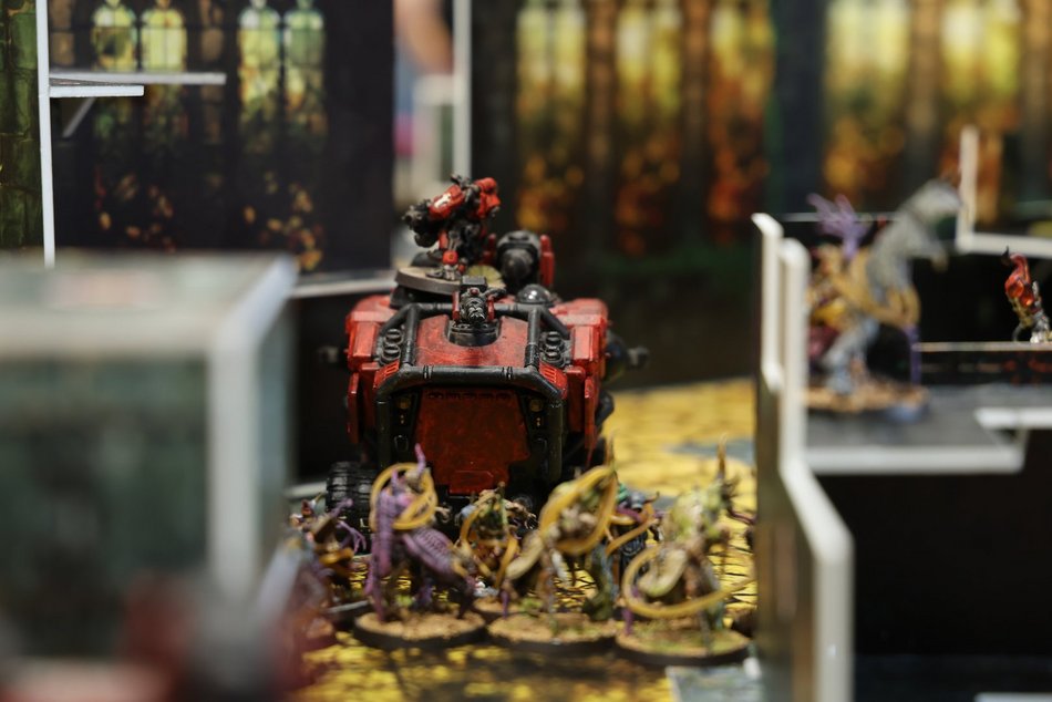 Łódź. Warhammer 40,000 opanował EC1 Łódź! Zobacz, jak wygląda zmagania na turnieju bitewniaków