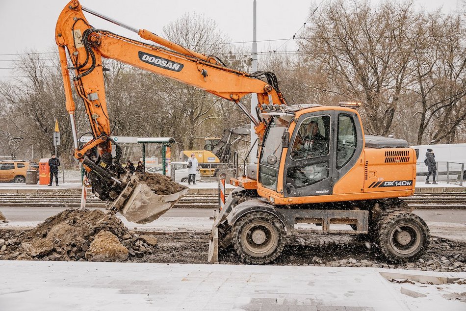 Łódź. Remont Pabianickiej w Łodzi postępuje. Nowa organizacja ruchu [SZCZEGÓŁY]