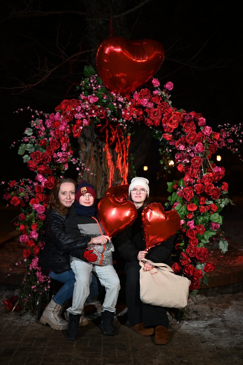 Łódź. Walentynki w Pasażu Rubinsteina w Łodzi. Aż czuć miłość w powietrzu!