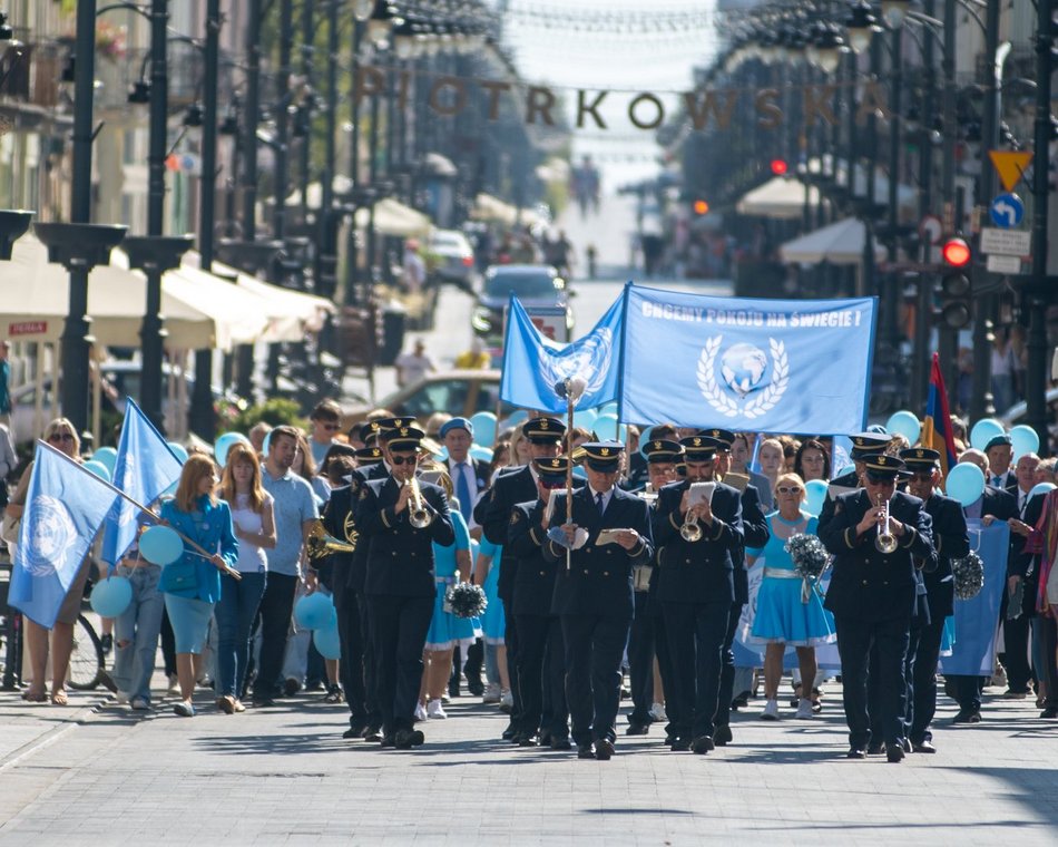Marsz dla pokoju w Łodzi