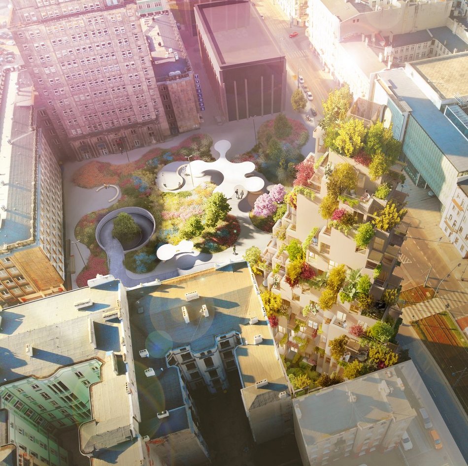 Lex Deweloper w Łodzi. Wyjątkowe mieszkania powstaną przy skrzyżowaniu Sienkiewicza i Narutowicza