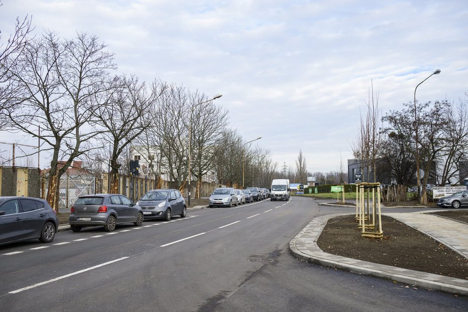 Remont Wydawniczej w Łodzi zakończony