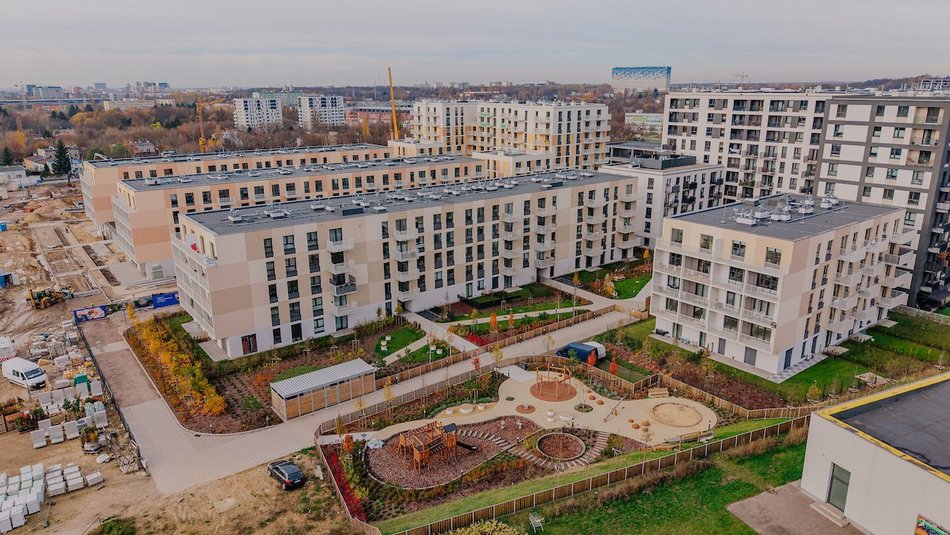 Łódź. Mieszkania zamiast Tesco. Zobacz, jak powstaje osiedle Zenit na Widzewie