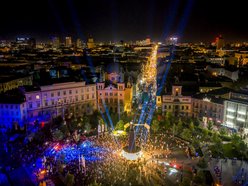 Łódź. Parada Wolności 2025 w Łodzi z lotu ptaka. Te zdjęcia zapierają dech!