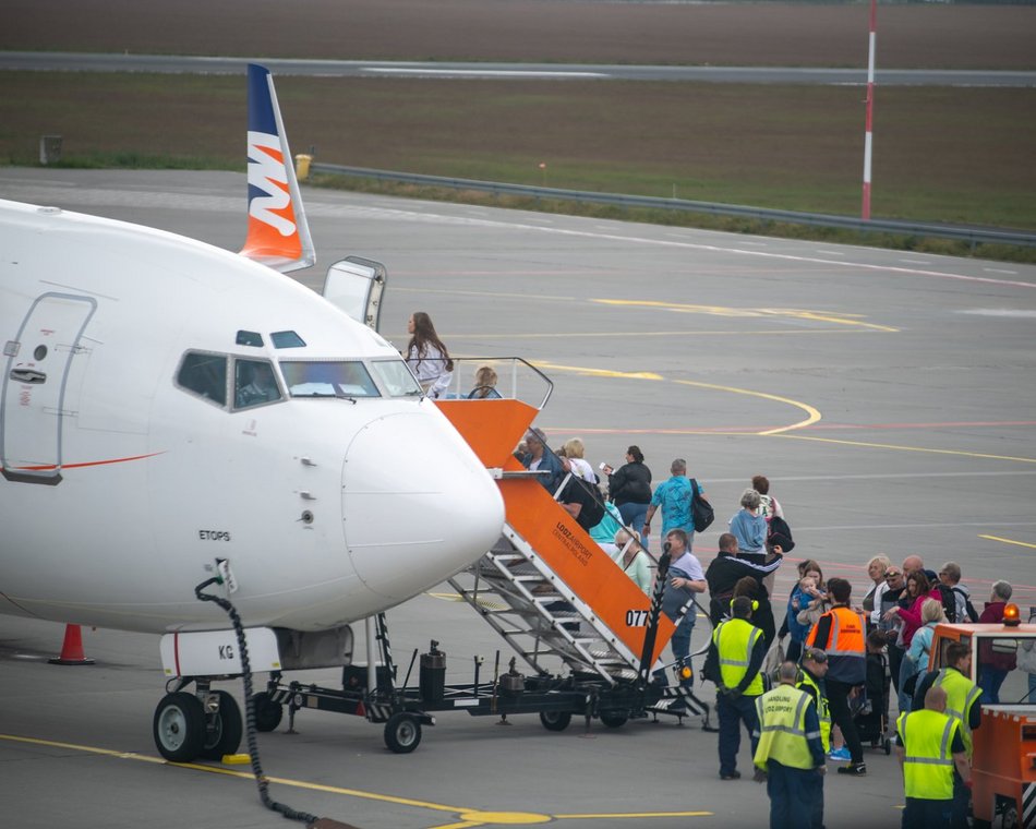 Łódź. Z lotniska w Łodzi prosto do Albanii! Wystartowały pierwsze loty czarterowe