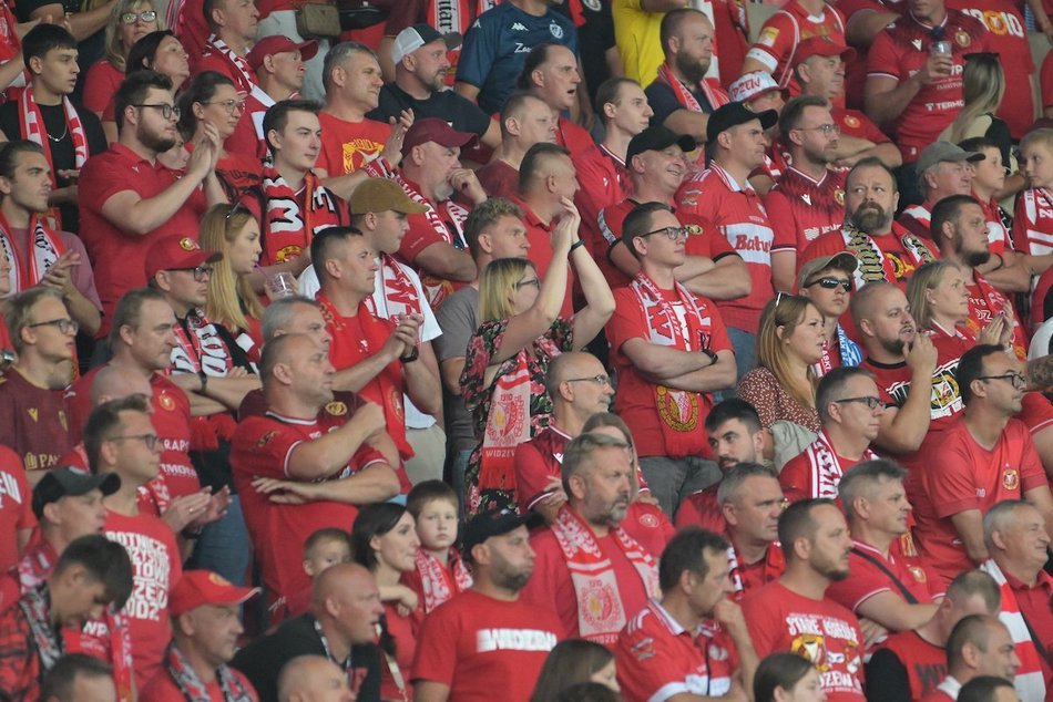 Łódź. Kibice na meczu Widzewa Łódź z Wisłą Płock. Byłeś? Odszukaj się w galerii