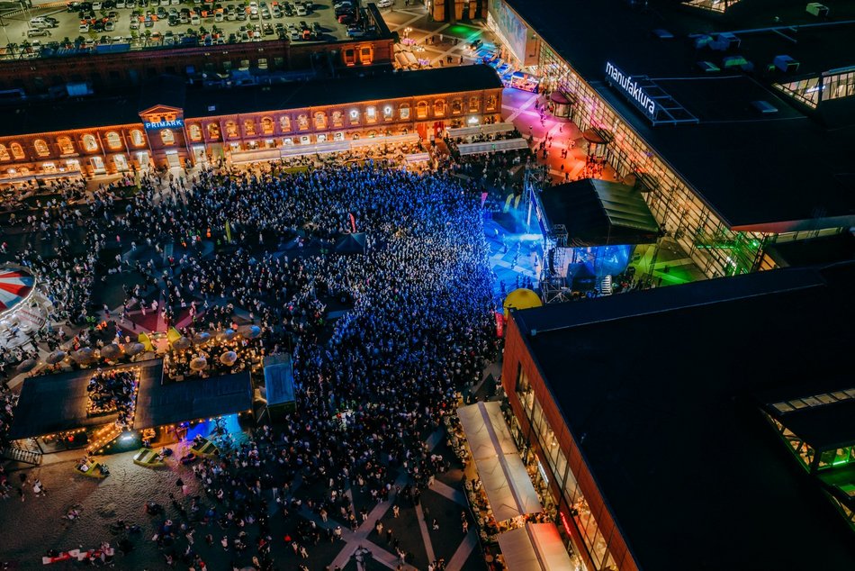 Spektakularne zdjęcia z before party Łódź Summer Festival 2025. Ale kadry!