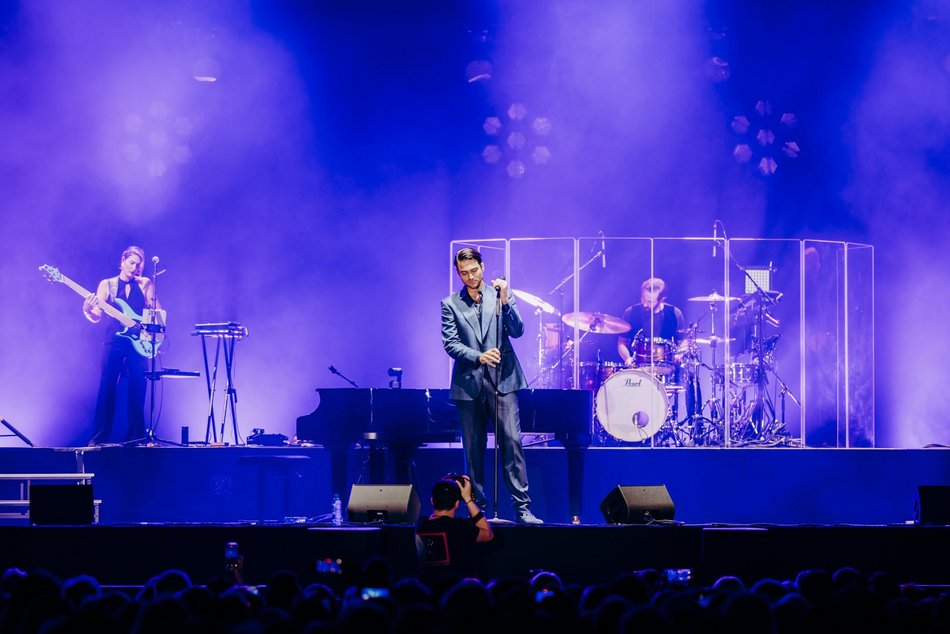 Łódź. Matteo Bocelli w Łodzi. Syn słynnego Andrei zachwycił tłumy w Atlas Arenie