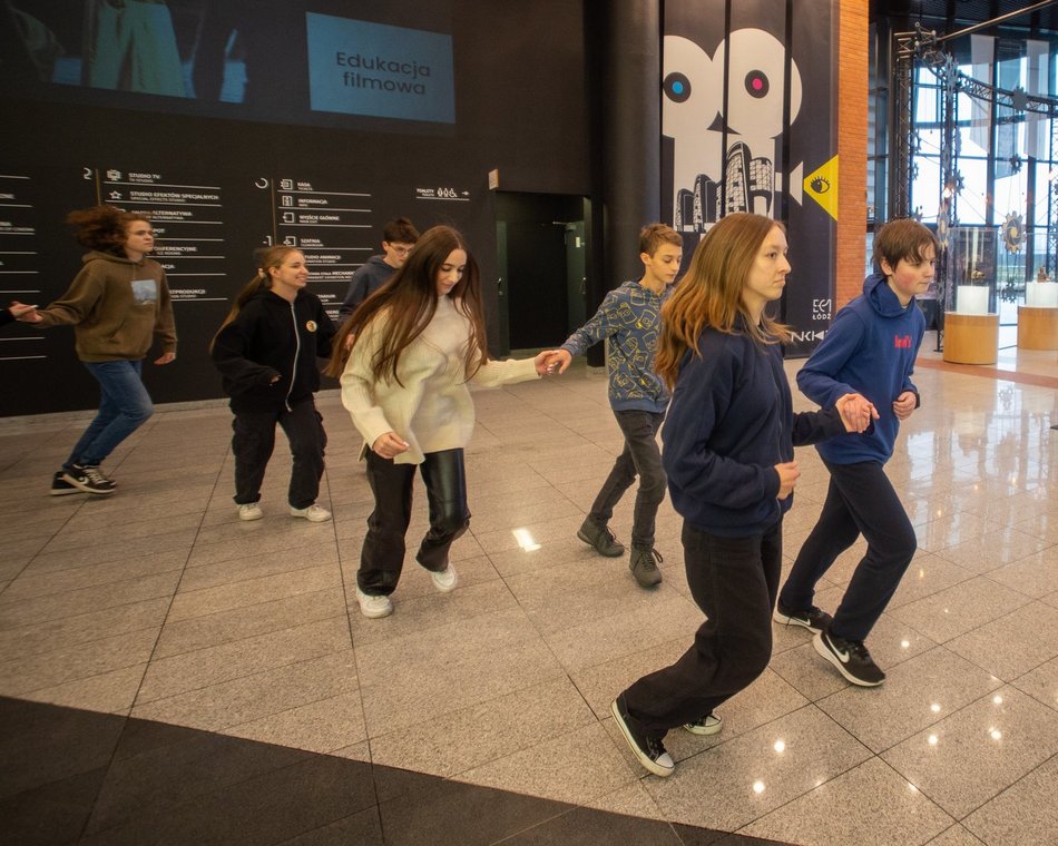 EC1 Łódź - belgijkę tańczą licealiści z II LO, III LO i XI LO