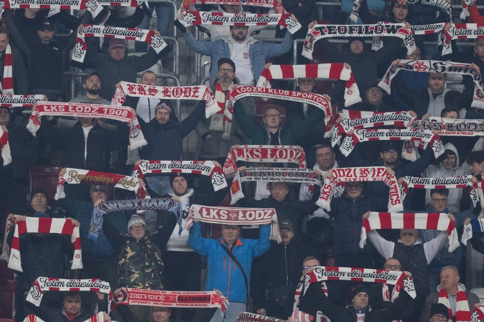 Kibice na meczu ŁKS Łódź z Miedzią Legnica. Odszukaj się w naszej galerii