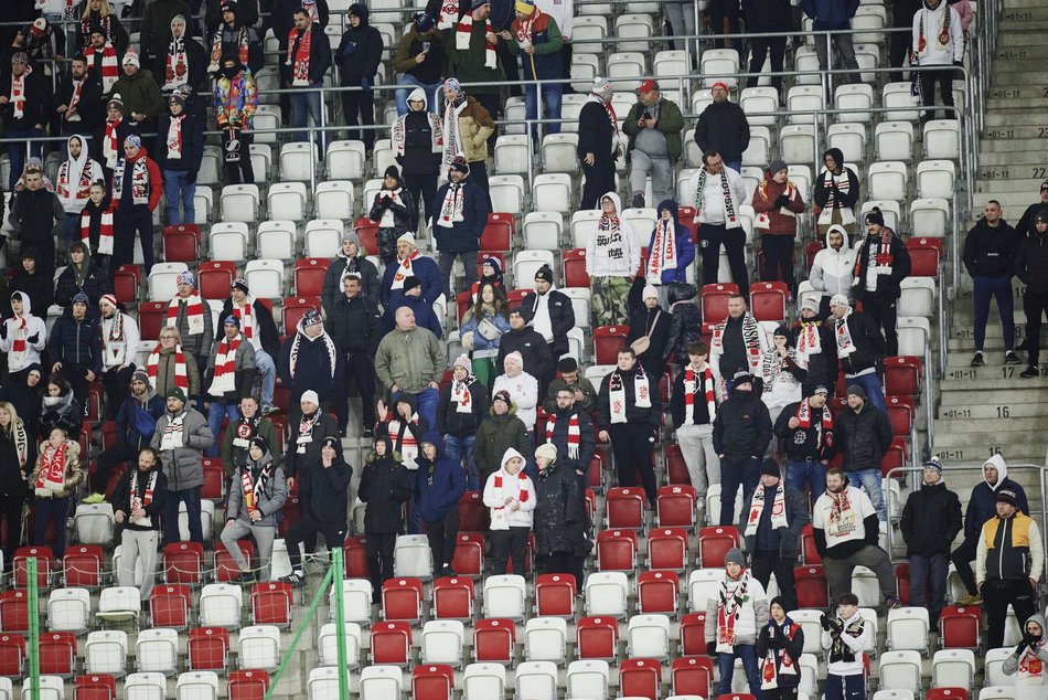 Kibice na meczu ŁKS Łódź z Zagłębiem Lubin. Byłeś? Znajdź się na zdjęciach!