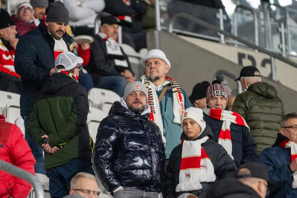 Kibice na meczu ŁKS Łódź z Puszczą Niepołomice. Byłeś/aś? Odszukaj się w galerii