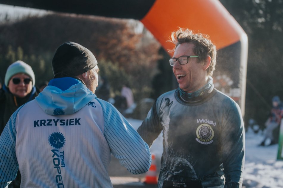 Botaniczna Piątka w Ogrodzie Botanicznym w Łodzi. Galeria z mroźnego biegu