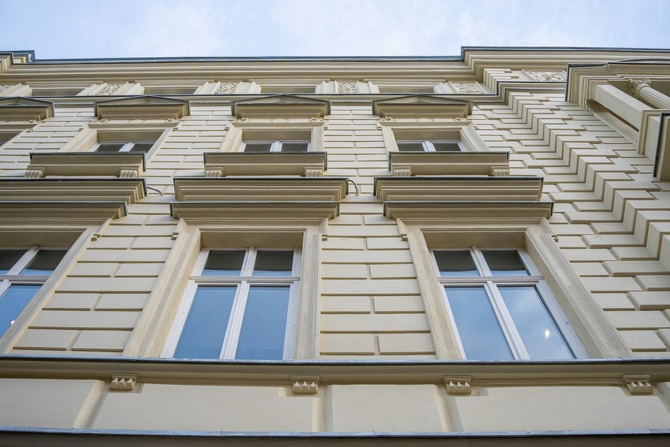 Łódź. Kamienica przy Piotrkowskiej 116 po remoncie