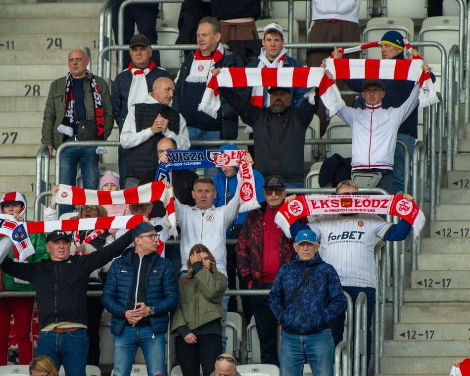 Łódź. Kibice na meczu ŁKS Łódź - Stal Rzeszów. Byłeś/aś? Znajdź się w galerii zdjęć!