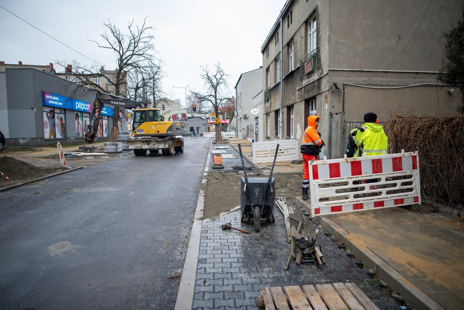 Łódź. Remont Leczniczej dobiega końca