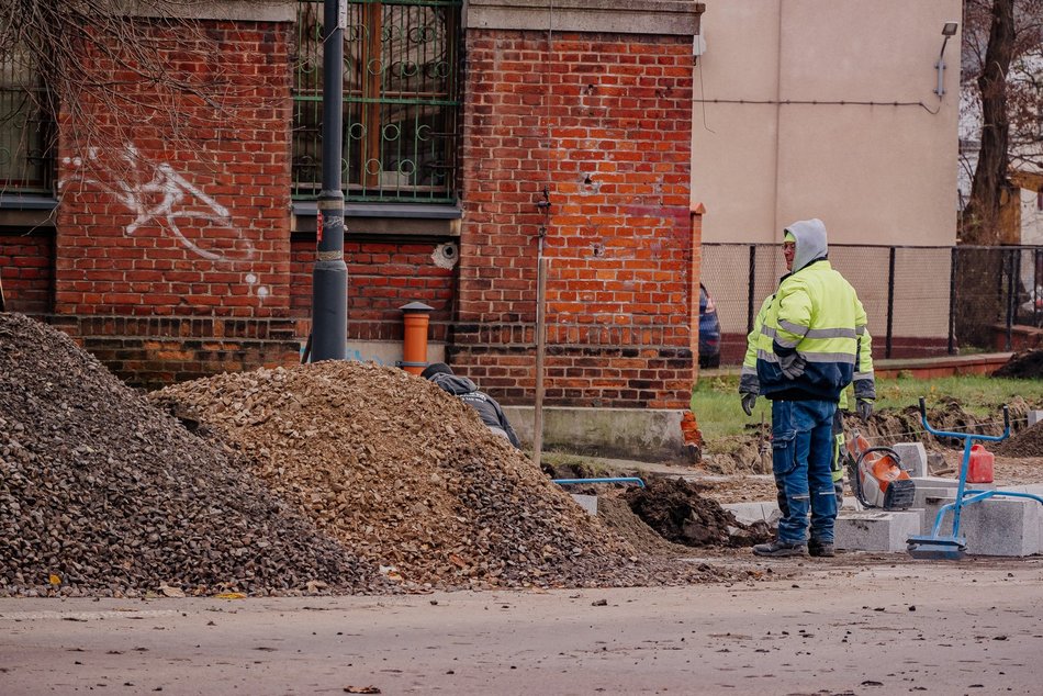 Remont ulic Sienkiewicza i Tymienieckiego, Łódź