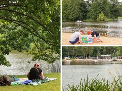 Łódź. Cisza i spokój na Stawach Stefańskiego w Łodzi. Idealne miejsce na niedzielne popołudnie