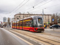 Łódź. Tramwaj Moderus Gamma MPK Łódź
