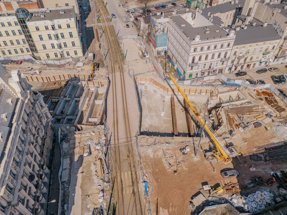 Tunel pod Łodzią. Spektakularne zdjęcia ze stacji Łódź Śródmieście