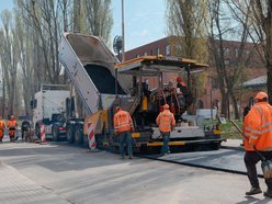 Łódź. Remont Tymienieckiego w Łodzi. Jest już nowa jezdnia i chodniki