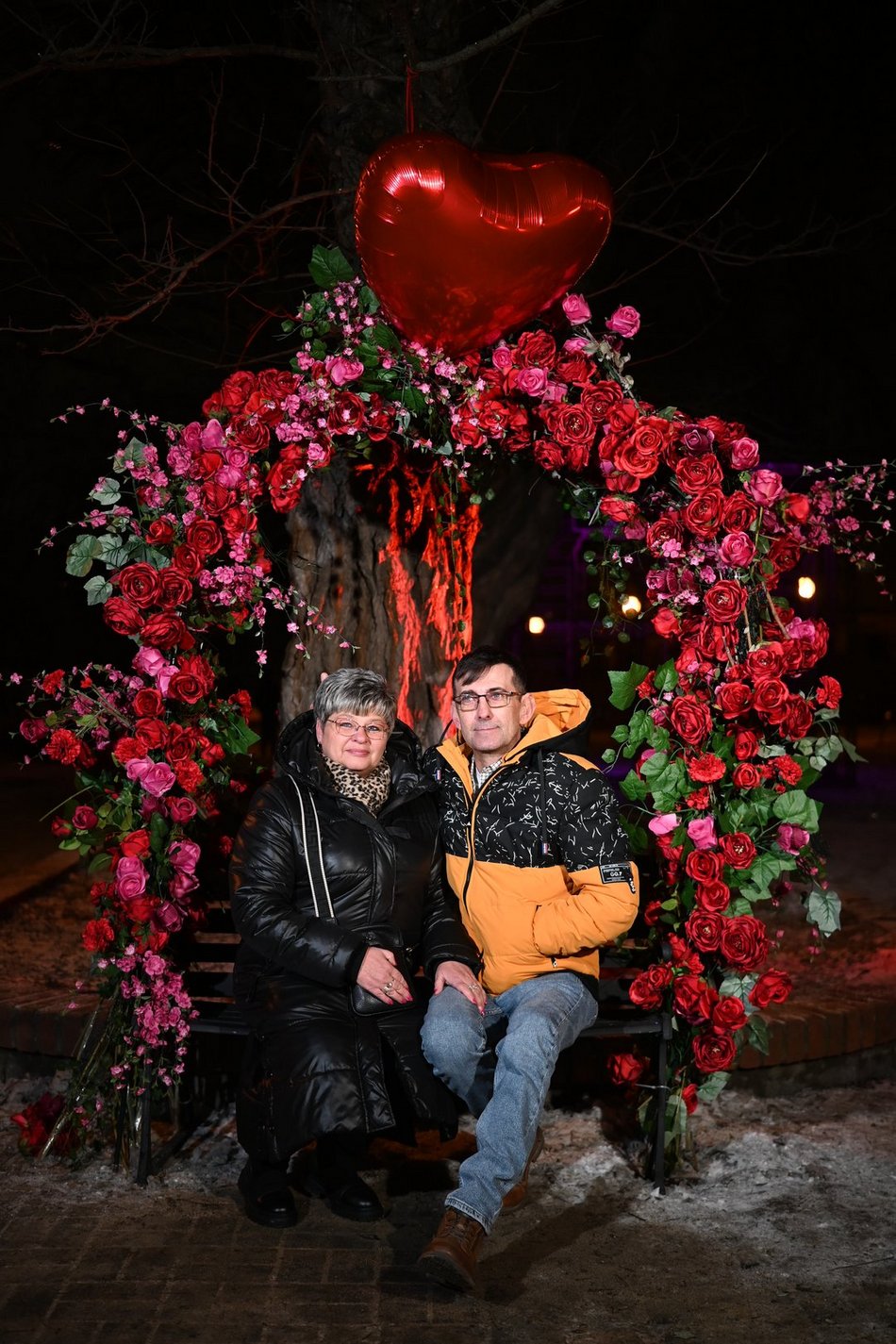 Łódź. Walentynki w Pasażu Rubinsteina w Łodzi. Aż czuć miłość w powietrzu!