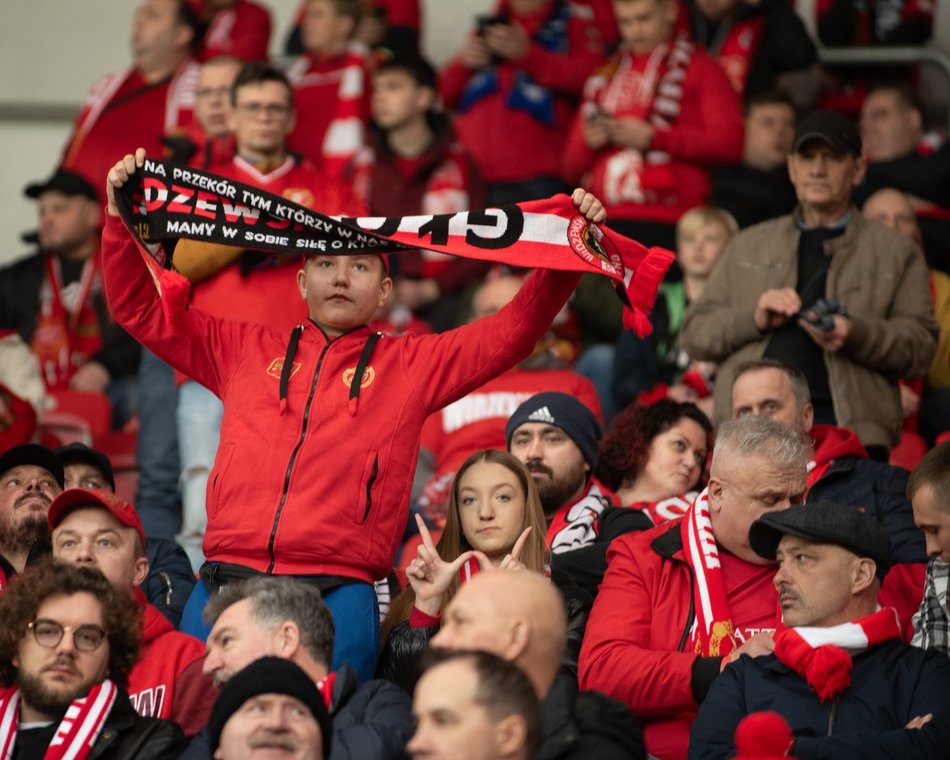 Łódź. Widzew Łódź - Jagiellonia Białystok. Byłeś/aś na meczu? Znajdź się w galerii zdjęć