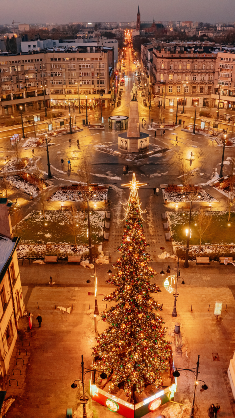 Łódź. Najpiękniejsza Łódź zimą. 10 tapet na telefon, które wprowadzą zimowe wibracje!