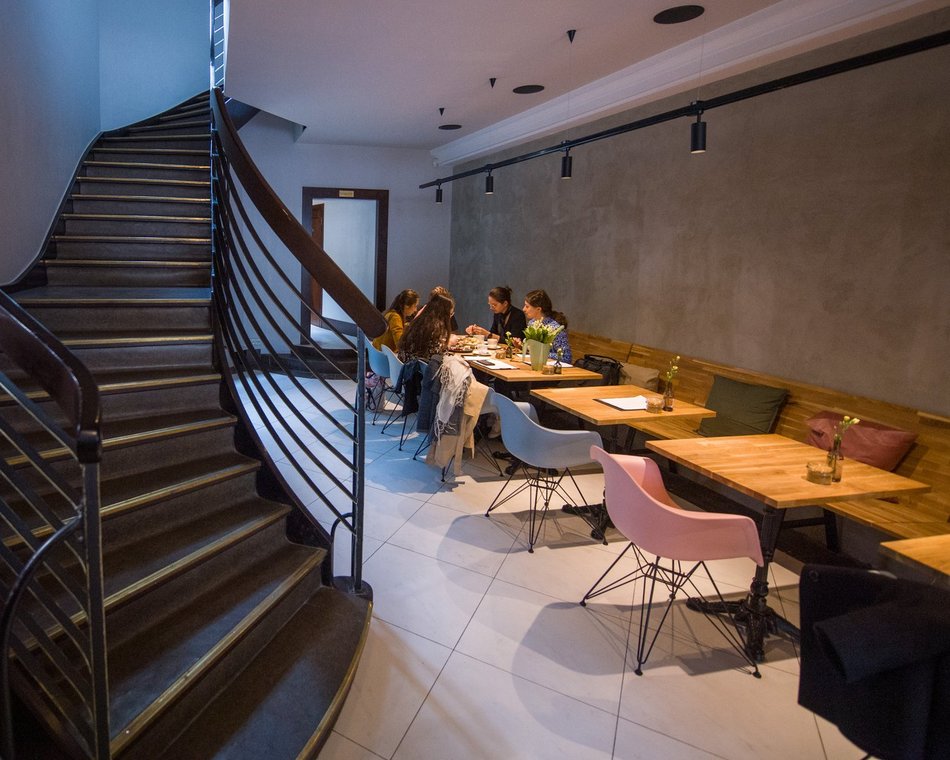 wnętrze piekarni Montag przy Piotrkowskiej 79